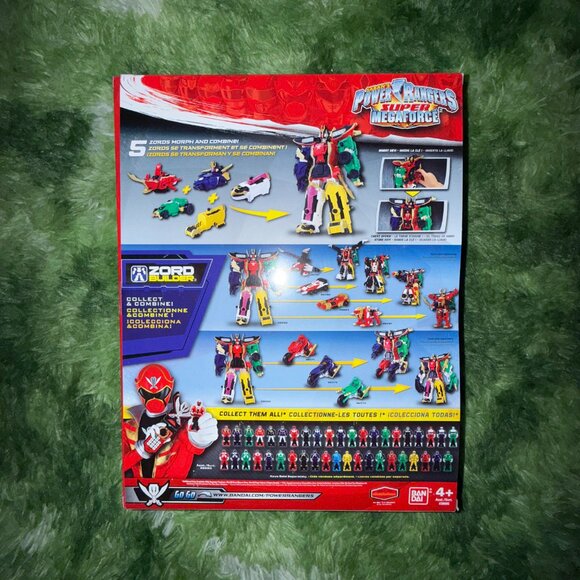 *NEW Bandai Power Rangers Super Megaforce DX Legendary Megazord with Ranger Key - Picture 2 of 3